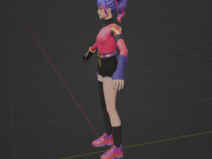 Tracy Trouble - Fortnite 3Dモデル