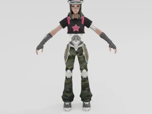 Renegade Runner - Fortnite 3D Model