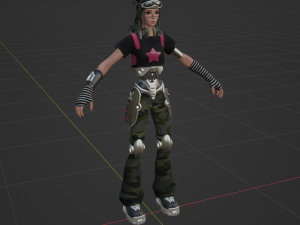 Renegade Runner - Fortnite Modèle 3D