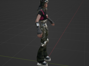 Renegade Runner - Fortnite Modèle 3D