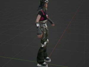 Renegade Runner - Fortnite 3D Model