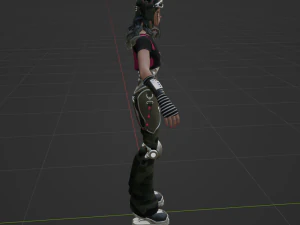 Renegade Runner - Fortnite 3D Model