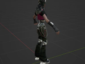 Renegade Runner - Fortnite 3D Model