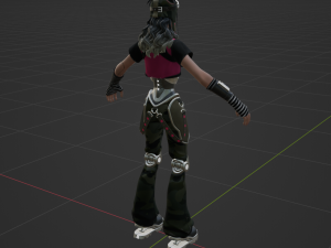 Renegade Runner - Fortnite Modèle 3D