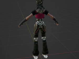 Renegade Runner - Fortnite 3D Model