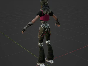 Renegade Runner - Fortnite 3D Model