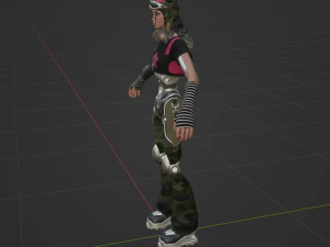 Renegade Runner - Fortnite 3D Model