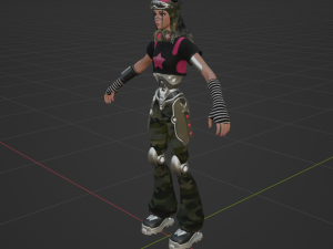 Renegade Runner - Fortnite Modèle 3D