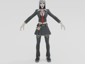Vivica Saint - Fortnite 3D Model