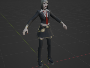 Vivica Saint - Fortnite 3D Model