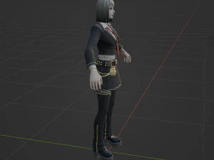 Vivica Saint - Fortnite 3D Model