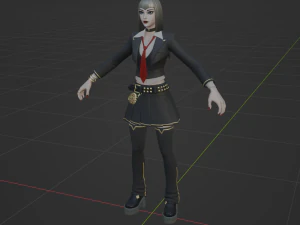 Vivica Saint - Fortnite 3D Model
