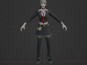 Vivica Saint - Fortnite 3D Model