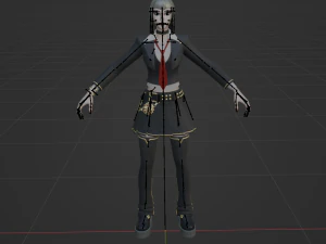 Vivica Saint - Fortnite 3D Model