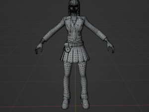 Vivica Saint - Fortnite 3D Model