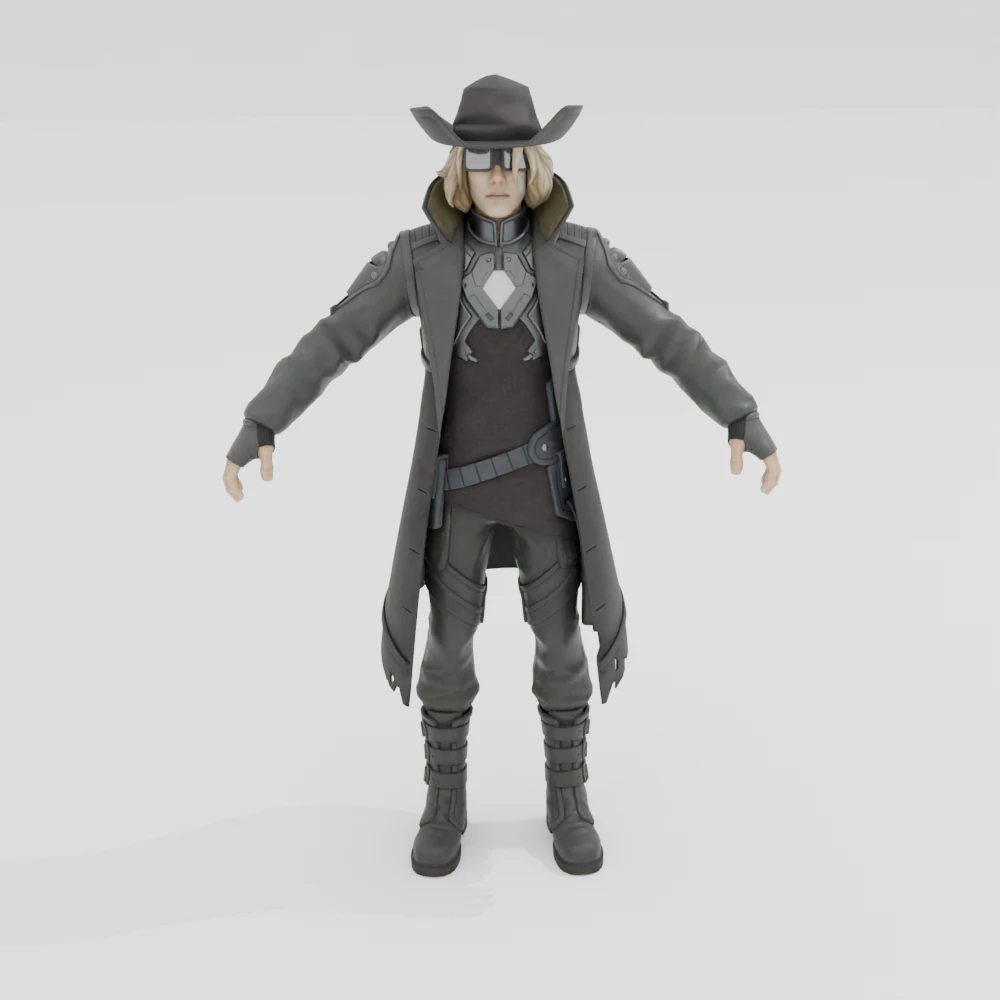 The Rogue Laroi - Fortnite 3D Model .c4d .max .obj .3ds .fbx .stl .blend