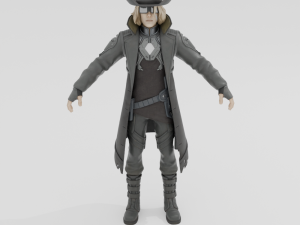 The Rogue Laroi - Fortnite 3D Model