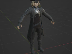 The Rogue Laroi - Fortnite 3D Model