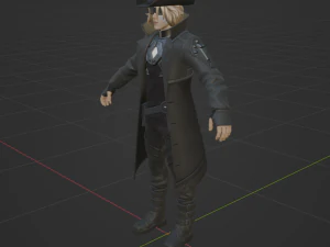 The Rogue Laroi - Fortnite 3D Model