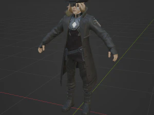 The Rogue Laroi - Fortnite 3D Model