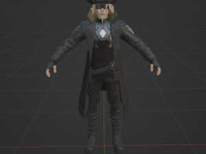 The Rogue Laroi - Fortnite Modello 3D