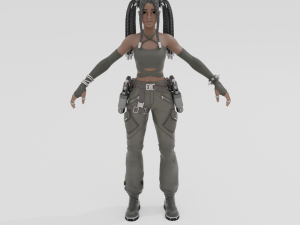 Nia - Fortnite 3D Model