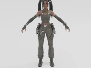 니아 - 포트나이트 3D 모델