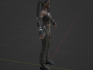Nia - Fortnite 3D 模型