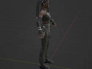 Nia - Fortnite 3D Model