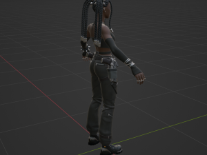Nia - Fortnite 3D 模型