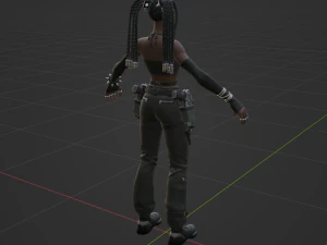 Nia - Fortnite 3D Model