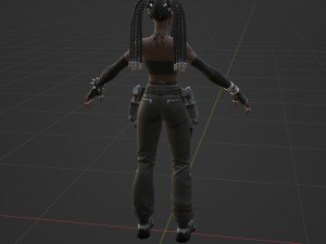 Nia - Fortnite 3D 模型