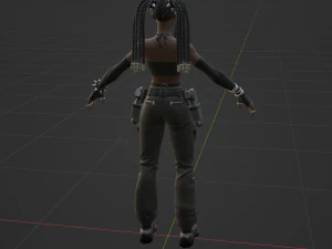 Nia - Fortnite 3D Model
