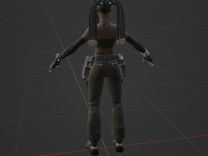 Nia - Fortnite 3D 模型