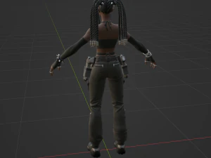 Nia - Fortnite 3D Model