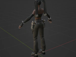 Nia - Fortnite 3D Model