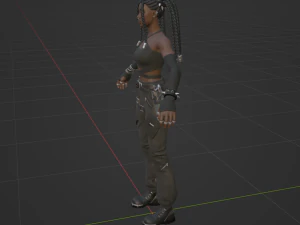 Nia - Fortnite 3D Model