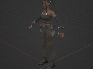 Nia - Fortnite 3D 模型