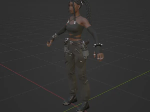 Nia - Fortnite 3D Model