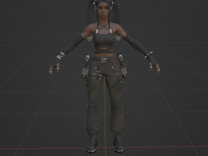 Nia - Fortnite 3D 模型