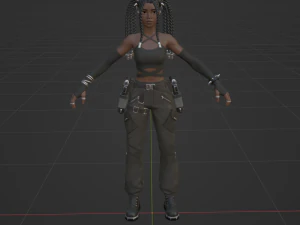 Nia - Fortnite 3D Model
