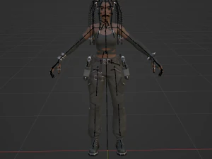 Nia - Fortnite 3D Model