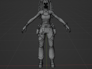 Nia - Fortnite 3D 模型