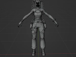 Nia - Fortnite 3D Model