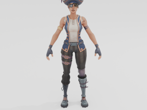 Buccaneer - Fortnite 3D Model