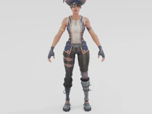 Korsan - Fortnite 3D Model