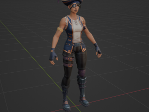 Buccaneer - Fortnite 3D-Modell