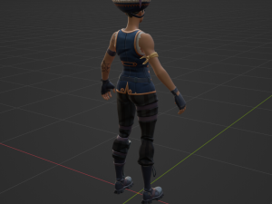 Buccaneer - Fortnite 3D-Modell