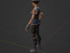 Buccaneer - Fortnite 3D-Modell