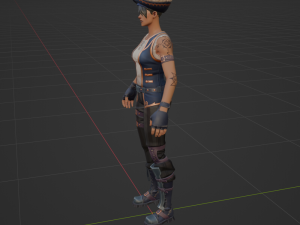 Buccaneer - Fortnite 3D-Modell